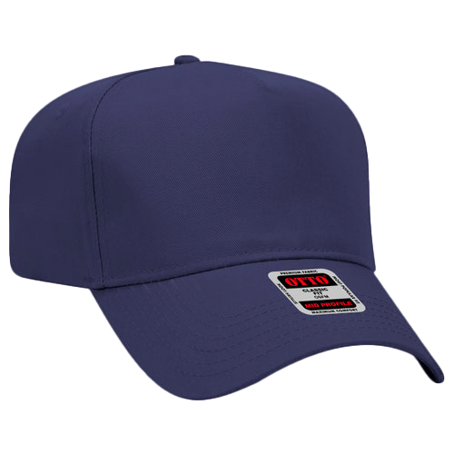 Otto 5 Panel Mid Profile Baseball Cap